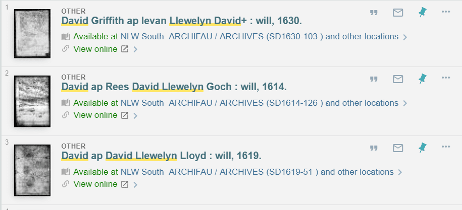 Wales Genealogy Records by popular US professional genealogists, Price Genealogy: image of Welsh genealogy records. 