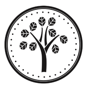 Family History Activities by popular US online genealogists, Price Genealogy: image of a printable black and white medal with a tree on it.