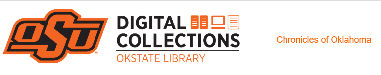 Oklahoma Genealogy by popular US online genealogists, Price Genealogy: digital image of the OKSTATE LIBRARY digital collections logo. 