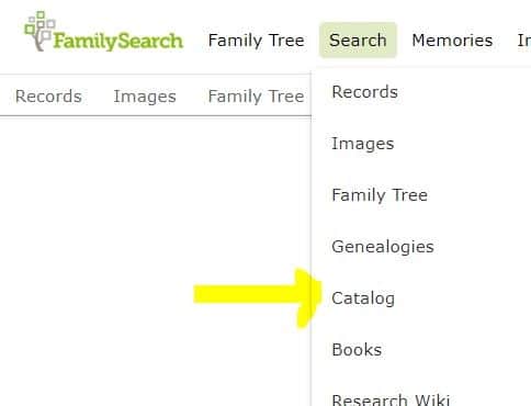 Italian Vital Records by popular US online genealogists, Price Genealogy: screenshot image of a webpage. 